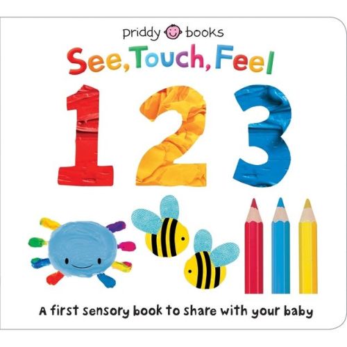 See Touch Feel: 123 - (See, Touch, Feel) by Roger Priddy (Board Book)