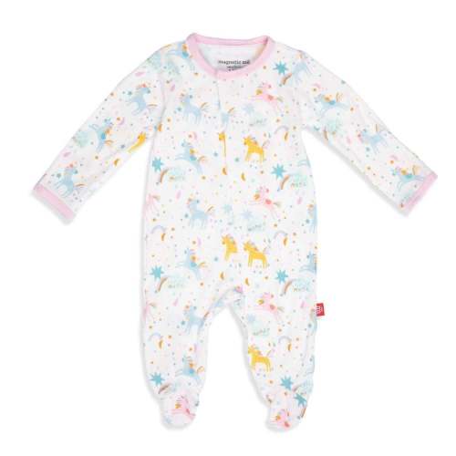 magic glitter sparkle modal magnetic parent favorite footie – Magnetic Me