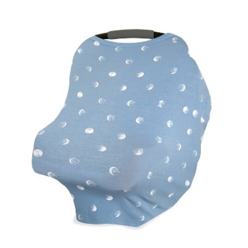 aden + anais Comfort Knit Multi-Use Cover, Color: Blue Moon
