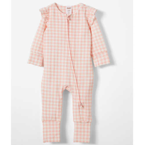 The Billie Long Sleeve Zip Romper