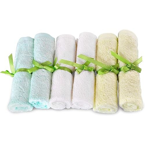 Baby Washcloth / Wipes 6 Pack Organic