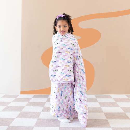 Toddler Blanket in Sparkles and Speed 1.0