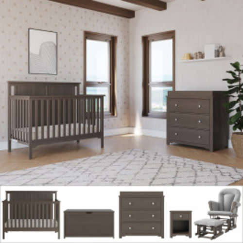 Cottage Flat Top 5-Piece Nursery Set