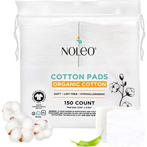 Cotton Rounds & Pads (150 Count (Pack of 1), Large & Pressed)