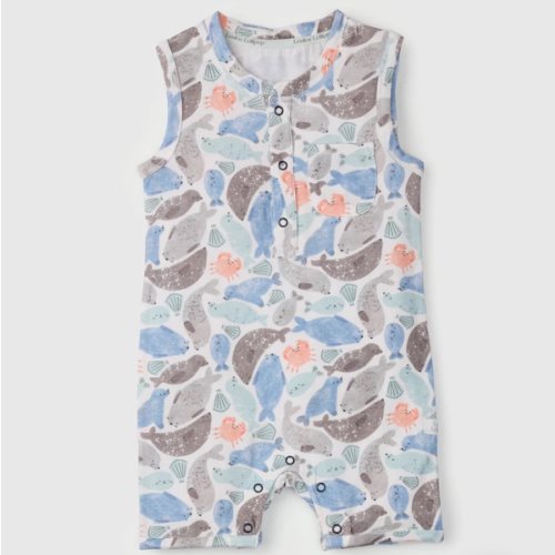 Short Romper - Silly Seals – LOULOU LOLLIPOP US