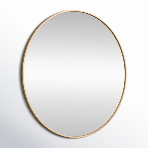 Sabine Metal Round Wall Mirror