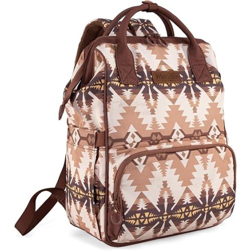 Wrangler Callie Diaper Bag Backpack with Stroller Straps Multifunction Baby Travel Bag WG2210-9110TN