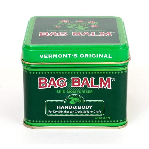Bag Balm Vermont's Original for Dry Chapped Skin Conditions 8 Ounce Tin