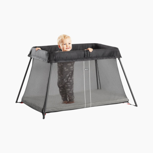 Travel Crib & Organic Sheet Bundle - Black