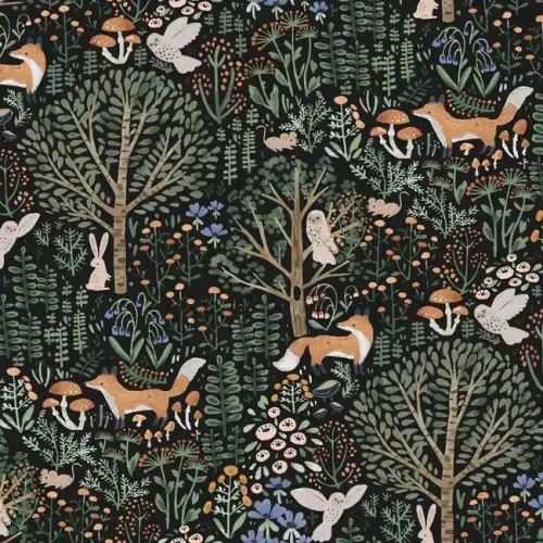 Clara Jean Folklore Forest Peel and Stick Wallpaper