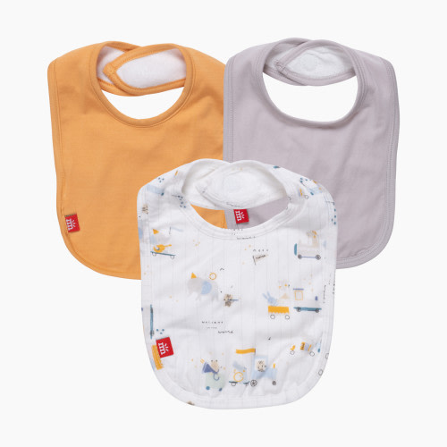 Magnetic Me Modal 3 Pack Bibs - Welcome Wagon, One Size
