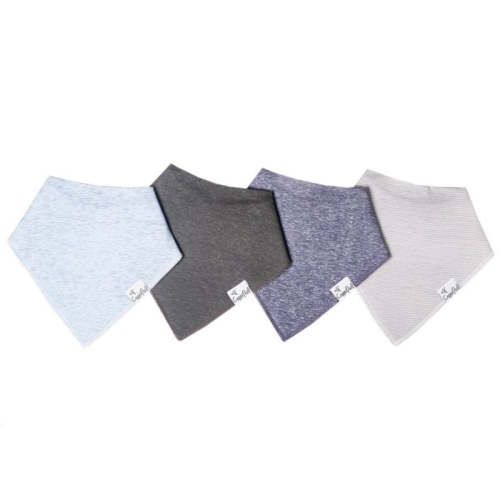 Bandana Drool Bibs - 4 Pack | Snuggle Bugz | Canada's Baby Store