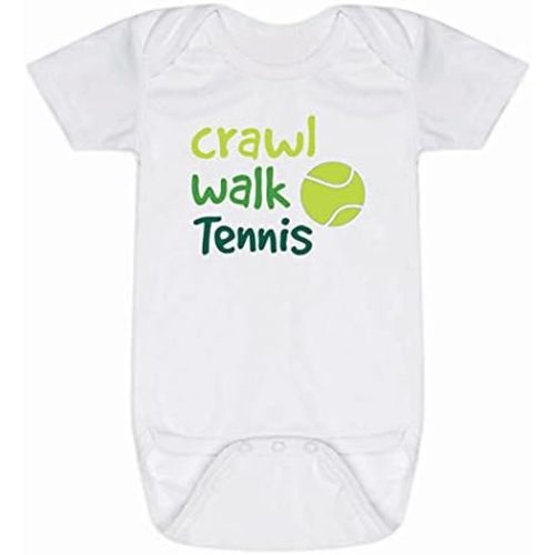 ChalkTalkSPORTS Tennis Baby & Infant One Piece | Tennis Theme Bodysuits