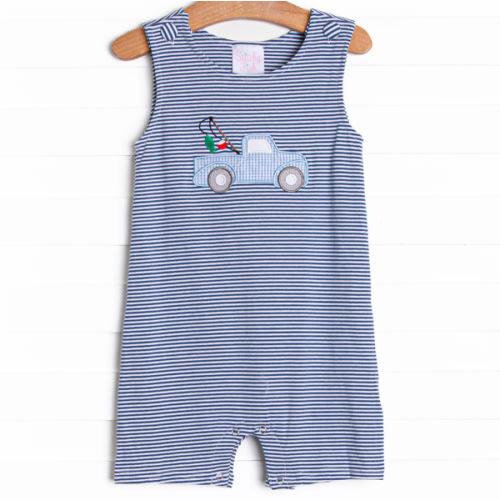 Gone Fishin' Applique Jon Jon, Blue – Stitchy Fish