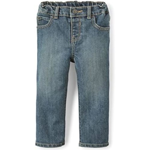 The Children's Place Baby and Toddler Boys' Basic Bootcut Jeans