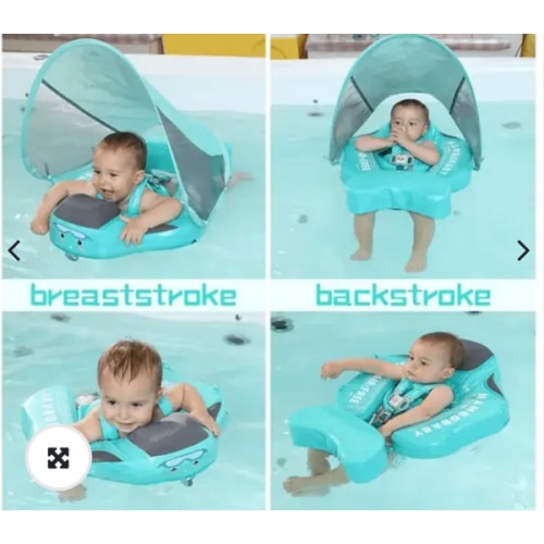 Mambobaby Pool Float With Canopy