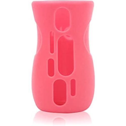 Olababy Silicone Sleeve for Avent Natural Glass Baby Bottles (8 oz, Pink)