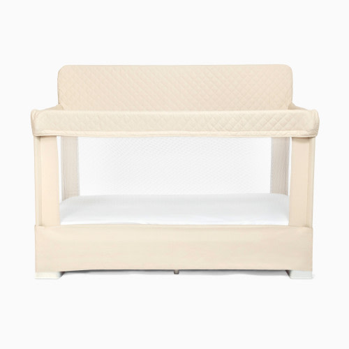 Baby Delight Lunaire Full-Size Mesh Crib & Playard - Organic Oat