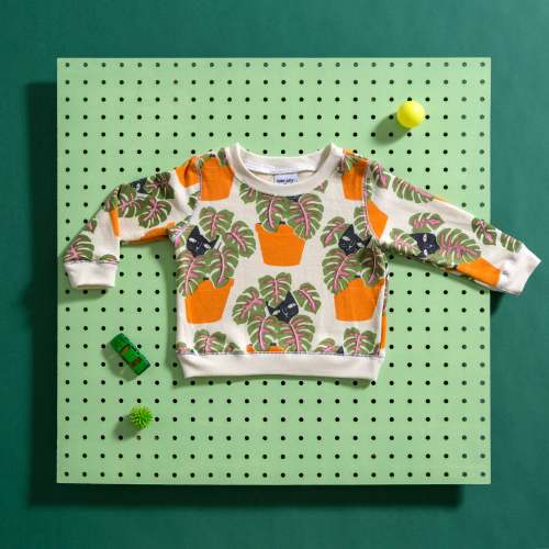 Cat in Pot Sweatshirt