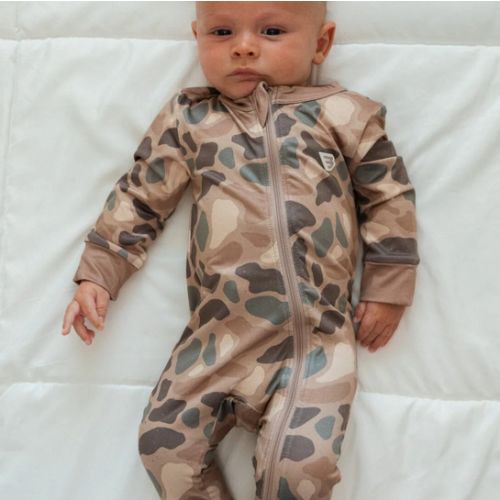 Baby Zip Up - Classic Deer Camo – BURLEBO