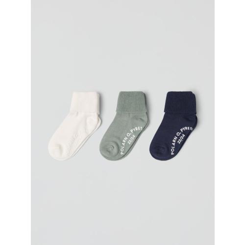 3-PACK ECO ANTI SLIP SOCKS (9-12MOS)-32235