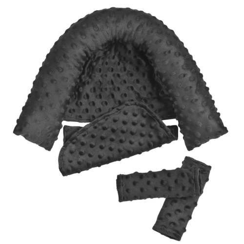 1Pack Car Seat Insert,Car Seat Head & Body Support, Soft Carseat Insert Cushion for Girls Boys Age 0 1 2 3 4