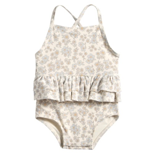 Ruffle One-Piece Swimsuit