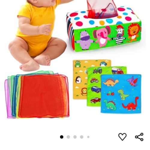 Amazon.com: Thremhoo Baby Toys 3 4 5 6 7 8 9 12 Month Old Montessori Tissue Box Toys for Babies Infants 0-6 6-12 Months Sensory Educational Crinkle Toy Developmental for 1 2 Year Old Boys Girls Toddlers : Toys & Games