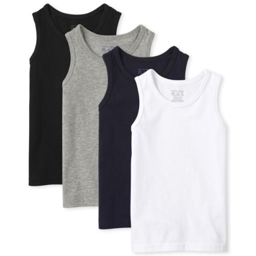 Baby And Toddler Boys Tank Top 4-Pack - Multi
