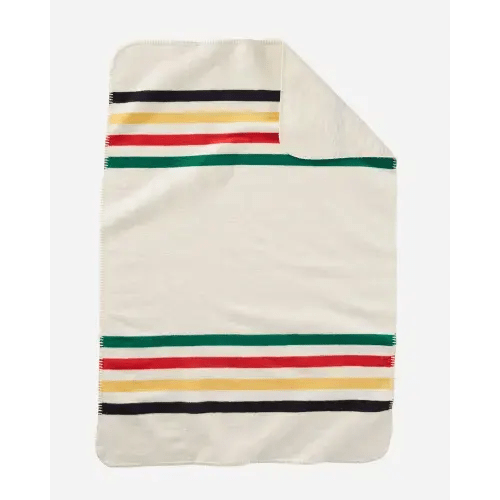 GLACIER ORGANIC COTTON BABY BLANKET