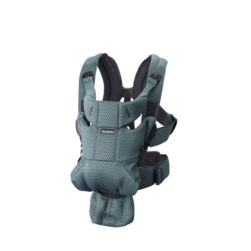 BabyBjörn Baby Carrier Free, 3D mesh, Sage Green