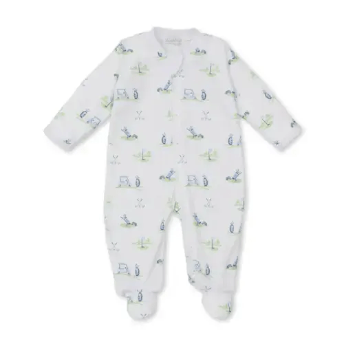 Fairway Foursome Blue Zip Footie