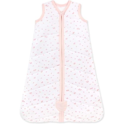Burt's Bees Baby Beekeeper Wearable Blanket, Organic Cotton Swaddle 0.5 or 1.5 TOG, Newborn Essentials Shower Gift