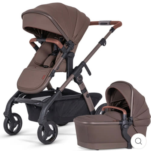 Shop Silver Cross Wave 3 Single-to-Double Stroller - Caramel - Li'l Baby Sprouts