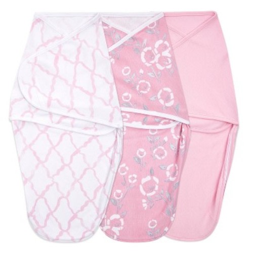 aden + anais Essentials Easy Swaddle Wrap - Stencil - 0-3Months - 3pk