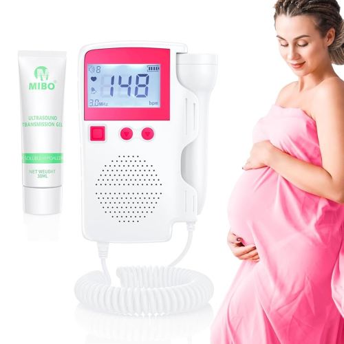 Doppler Fetal Heartbeat Monitor Belt Baby Heartbeat Monitor Strap for New Moms Easy to Carry at Home TIGERSTONE LGMH-Z07