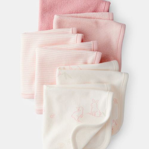 Baby Girl 6-Pack Wash Cloths | Carter’s Oshkosh Canada