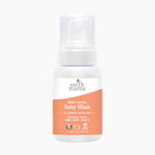 Earth Mama Baby Wash - Sweet Orange, 6.27 Fl Oz