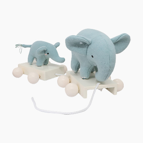 Wonder & Wise Baby Pull Toy - Elephant
