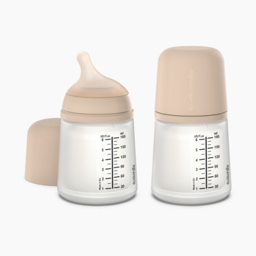 Suavinex Zero Zero Anti-Colic Bottle - Light, 6 Oz