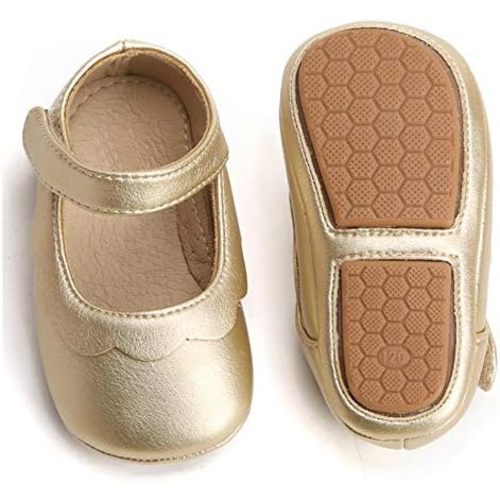 Soft Sole Baby Shoes - Infant Baby Walking Shoes Moccasins Rubber Sole Crib Shoes