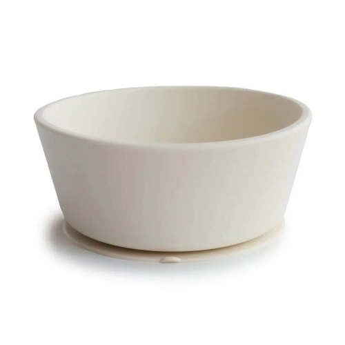 Mushie - Silicone Suction Bowl - Ivory