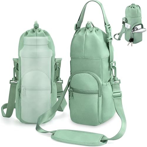 Portable Travel Bag for Breast Milk Cooler, Fits Milk Cooler & Portable BreastMilk Chiller, Leakproof,Insulated & Scratch-Resistant Bottle Carrier with Shoulder Strap & Extra Storage