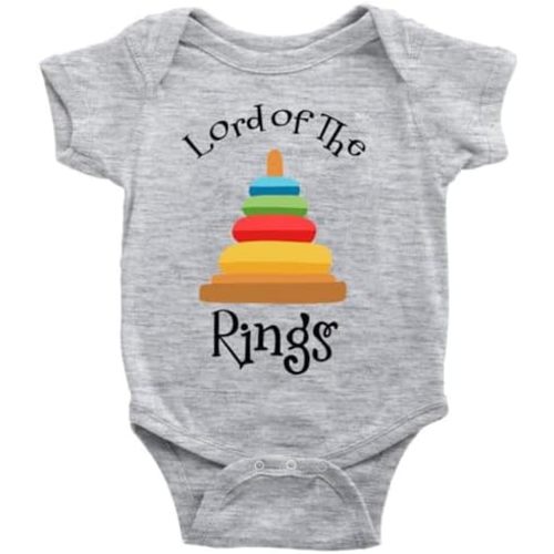 Lord of The Rings Funny Baby Clothes Infant Newborn Organic Bodysuit Romper