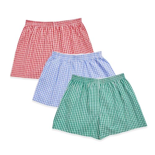Boxer Shorts for Women Gingham Sleep Y2k Printed Boxers Pj Boxer Short Trendy Checkered Baggy Pj Boxers