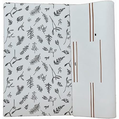 Ofie mat by Little Bot, soft baby play mat, durable and non-toxic (plants + eze, Large)