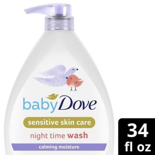 Baby Dove Calming Moisture Hypoallergenic Baby Wash - 34oz