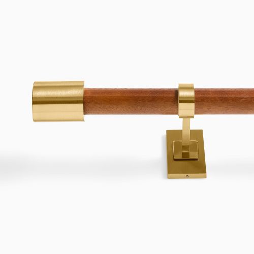 Mid-Century Adjustable Curtain Rod (Small)