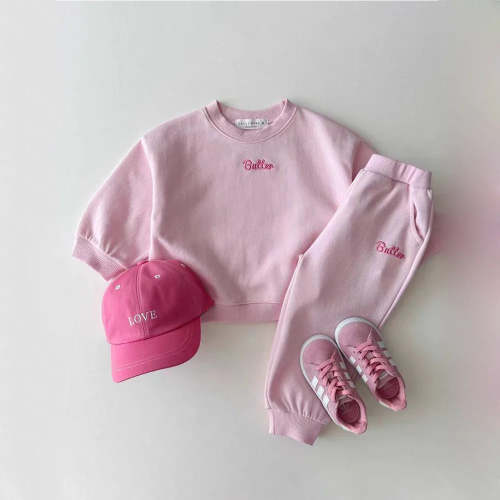 Butter Contrast Jogger Set – August + Willow