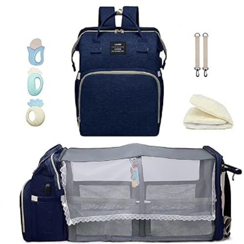 Diaper Bag with Changing Station,Diaper Bag Backpack,Diaper Bag,Large Capacity,900d Excellent Oxford(Ungrade Blue